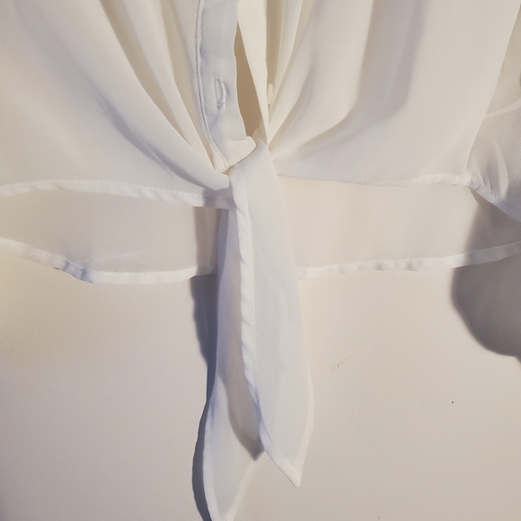 Sheer white shirt - Picture 2 of 5